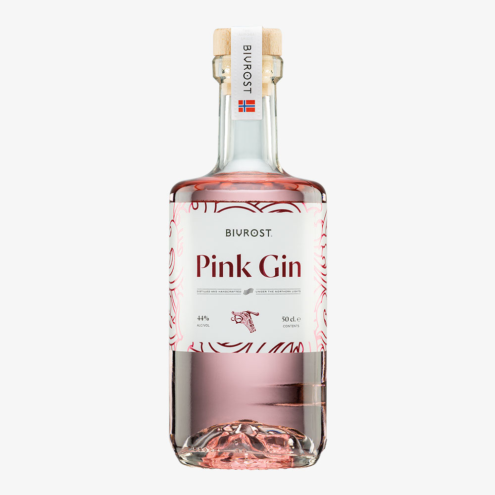 Gin Pink | BIVROST, Norway /  Artic - ABV 44% (50cl/pc)